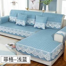 소파방석 소파패드 사계절 통용 미끄럼방지 고급 창고정리 전면덮개 만능커버 커버북유럽 인조가죽 식탁보 매트, C13-110*110cm