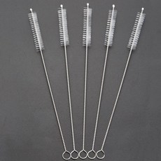 [10개 묶음] 빨대솔 스텐 빨대 틈새 세척 솔 브러쉬 대형 23cm RD-11885, 10개