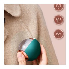 물 세척 재사용 린트 롤러 휴대용 옷 털 먼지제거기, 1개