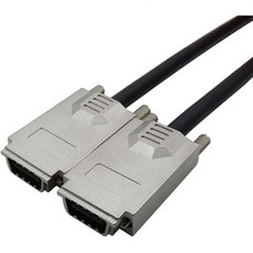 10피트 외장 미니 SAS 케이블 34핀 SFF-8470-SFF-8470 케이블 300cm 검은색, 10피트 외장 미니 SAS 케이블 34핀 SFF-847