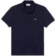 일본배송 LACOSTE(라코스테)폴로 셔츠 피마콧통 반소매 테니스 골프 남성 남성용 DH2050 navy_blue(166)M