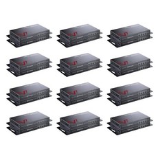 단일 Cat5e 6 6a 7 이더넷 케이블 4K 60Hz 130ft 1080P 230ft를 통한 AV 액세스 HDBaseT HDMI Extender CEC 양방향 PoE IR, 12