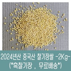 [다온농산] 수입 중국산 찰기장쌀 -2Kg- <국내도정> 흑찰기장, 1개