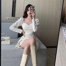 셀프웨딩드레스 원피스 이브닝드레스 파티복 머메이드 스냅사진 본식 피로연 숙녀 용 드레스
