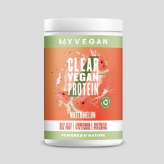 [영국정품] 40서빙 1통 마이프로틴 클리어 비건 프로틴 워터메론 수박맛 Clear Vegan Protein, 640g