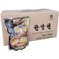 한알천 삼계탕 1kg-16개(1박스), 1kg, 16개