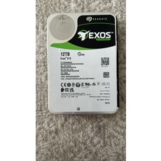 ST Seagate Exos X18 12TB 7.2K SATA 3.5in HDD 하드디스크[세금포함] [정품] 12000NM000J For 수리 or parts 2357021042 - 하드디스크12tb