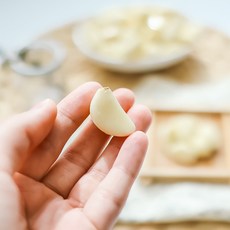 국내산 간편 깐마늘 덜매운 매운 남도 대서 꼭지제거 마늘, 1박스, 깐마늘 중 5kg (남도)