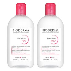 바이오더마 센시비오(크레알린) H2O 클렌징워터 500ml, 2개