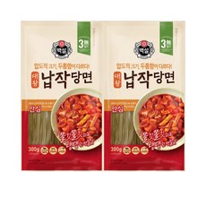 백설 대왕 납작당면, 300g, 2개