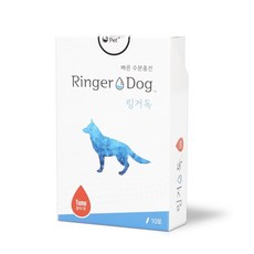 [노바상점] 링거펫 링거독 (플레인 맛) 10포, 200g, 1개