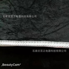 전기매트 ebay수출 110v블랙 온열매트 싱글 공장 품 골드벨벳 두꺼운 품질 CE인증, T01-블랙 110v