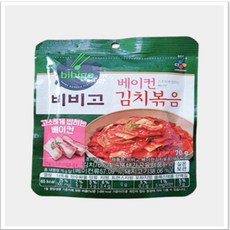 베이컨김치볶음