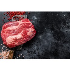 KINFS FOOD 척로스트 윗등심 1.6kg 1.9kg 스테이크, 1개
