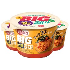 CJ Hetbahn 杯裝BIG火腿泡菜蓋飯, 328g, 3入