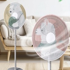 이로운추천상점 선풍기 안전망 선풍기망, 곰, 1개