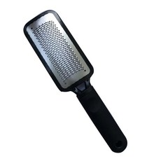 손잡이 휴대용 각질 제거기 발 관리 파일 스크레이퍼 굴삭 페디큐, 1개