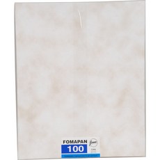 Foma Fomapan Classic 100 8 x 10 흑백 네거티브 필름 50매, 1개