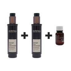 1+1+아초아 앰플 추가 증정 에스테티카 데미지 케어 컨센트레이트 120ml 정품 헤어에센스, 2개
