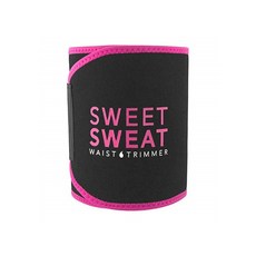 스윗스웨트 웨이스트 복부벨트 트리머 헬스보호대 땀복 다이어트 복대 Sweet Sewat Premium Waist Trimmer, 핑크