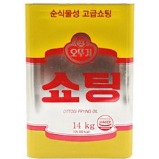 오뚜기 식물성 쇼팅 14kg J_C_5221C3 쇼팅 쇼트닝 팜유, 1