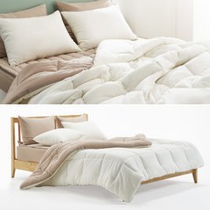 PREMIUM 기능성 침구 파스텔톤 very soft washing 항균 피치스킨 알러지케어 워싱 차렵이불 싱글 퀸 사이즈 봄 가을 겨울 침구세트 체크이불 이불패드세트 이불풀세트, 보덴_크림라떼
