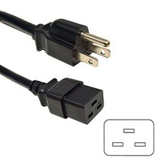 HQRP 6ft 직사각형 AC 케이블 Works with Dell 정밀 690 2R328 타워 Mains ?, 상세내용참조