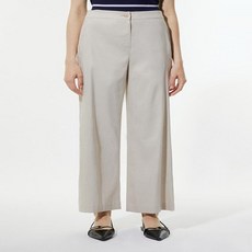 리스트 린넨 백 밴딩 와이드 팬츠 TWWSLN60750 (600443 )