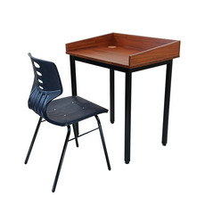 예일교구 스터디카페테이블(700x500) 학원책상&의자세트 1인용학원책걸상세트, 아이보리함마톤, 메이플, 베이지