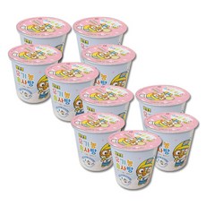 [향기좋은날] 뽀로로 유기농 솜사탕 12g 컵솜사탕 무배, 10개