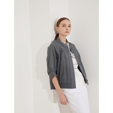 올리비아로렌 밑단 자수 볼륨소매 점퍼 VOCCL3M5131