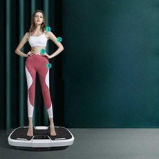 가정용 슬림 바디 슬리머 파워 플레이트 운동기 음파, (실버모델) 150단의 강력한 파워와 빠른 체지방 감량