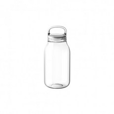 킨토 워터보틀 300ml 휴대용 물병 손잡이 텀블러, 클리어