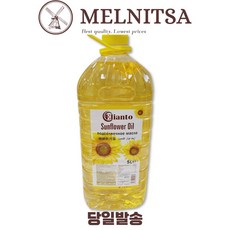 엘리안토 해바라기씨유 대용량, 1개, 5L