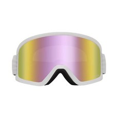 [드래곤 얼라이언스] Dragon Alliance DX3 OTG 스노우 고글, White/Black, LUMALENS PINK ION