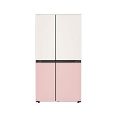 LG전자 디오스 오브제 컬렉션 매직스페이스 양문형 냉장고 S834BP20 832L 방문설치, 베이지 +