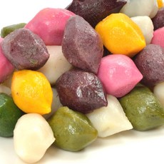 쩌먹는 수제 오색송편 추석 깨앙금 1KG (40알 내외), 1세트
