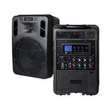 카날스 AL-786 250W 충전용앰프 2CH 무선마이크, 단일상품