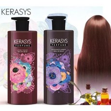 향수샴푸 1+1 케라시스 엘레강스앰버 러블리데이지 퍼퓸샴푸 600ml, 2개