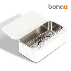보나크 가정용 초음파세척기 BHC-45M 안경세척기 악세사리 위생용품 세척기, 1개, 화이트