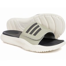 아디다스 ALPHA BOUNCE SLIDES 편한 쿠션 사무실 슬리퍼