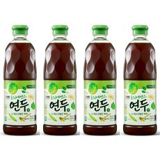 샘표 연두순 860ml X 4개 업소용 대용량 최신제조