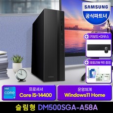 삼성전자 삼성 데스크탑5 DM500SGA-A58A WIN11탑재 슬림형 사무용 PC본체