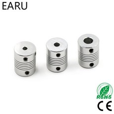 직결커플링 5x8mm CNC 모터 턱 샤프트 커플러 5mm ~ 8mm 플렉시블 커플 링 OD 19x25mm 도매 드롭쉬핑 3/4/5/6/6 1 개입 35/7/8/10mm, 21 6 X 7, 1개