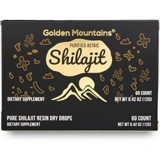 Siberian Green Premium Pure 실라짓 실라지트 Dry Drops Altai