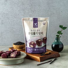  창억 흑미앙금기정떡 개별포장떡 320g 380g 1개  상품 이미지