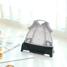 쓰리잘비 미니잘비 슈퍼 실리콘 빗자루 휴대용, 원컬러, 1개