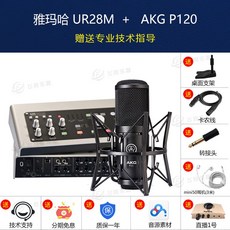 Steinberg YAMAHA UR28M 사운드카드 녹음 편곡 포스트 믹스테이프 듀얼마이크