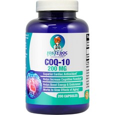 폭시독 코큐텐 포뉴코엔자임q10200mg 200캡슐, 1개