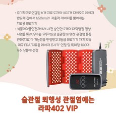 퇴행성 관절염 치료기 라파402VIP, 1개